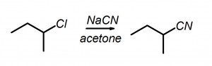 an SN2 reaction