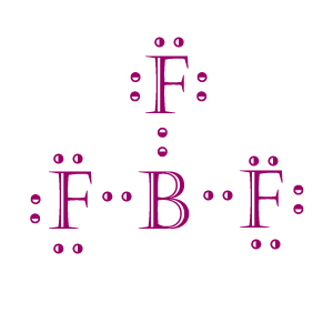 BF3 dot structure